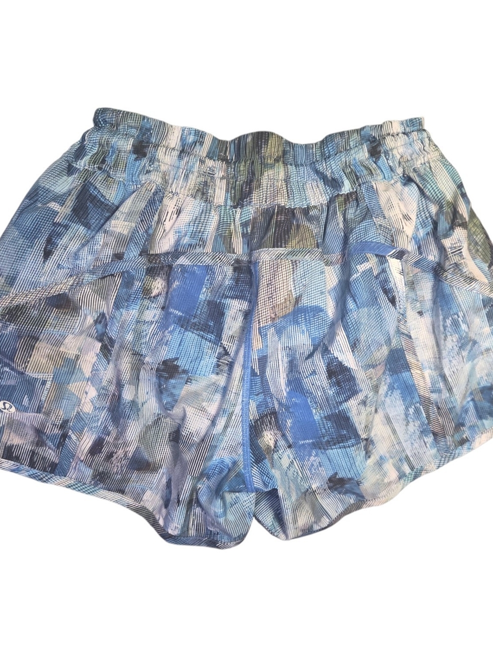 lululemon athletica Blue Print Athletic Shorts - Picture 2 of 5